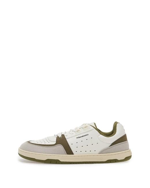 Barebarics White Wave 2.0 Perforated Panelled Sneakers for men