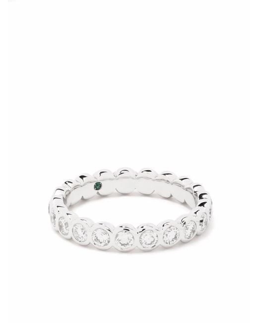 COURBET Multicolor 18Kt Recycled Origine Laboratory-Grown Diamond Band Ring