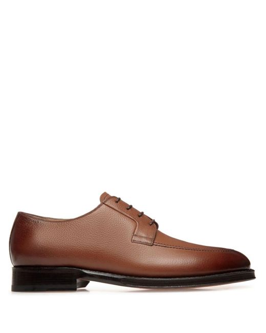 Bally Brown Ombré-effect Oxford Shoes for men