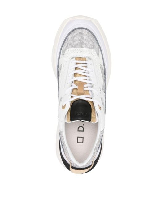 Sneakers Fuga chunky di Date in White da Uomo
