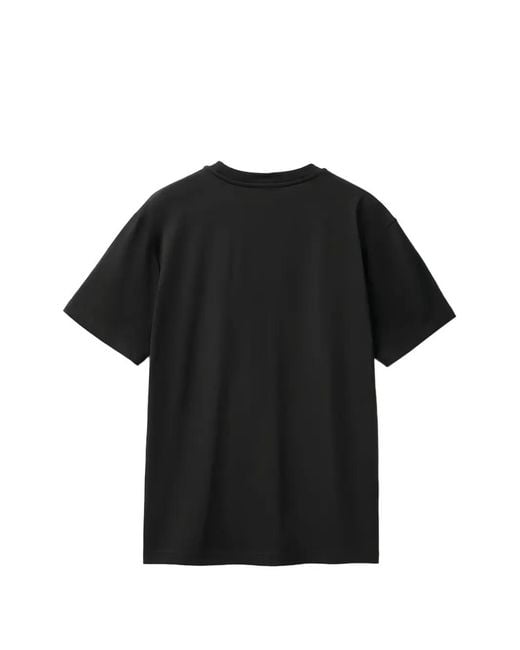 Benetton Black Logo-Patch T-Shirt for men