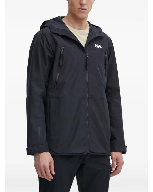 Helly Hansen Blue Zipped Hooded Lightweight Jacket for men