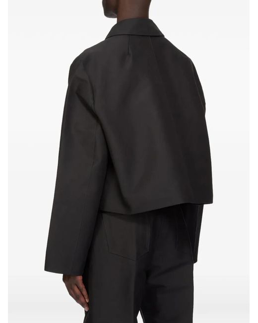 Rick Owens Blue Heizer Zip-Detail Jacket for men