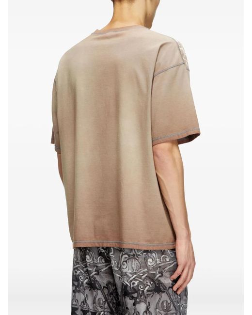 DIESEL Natural T-Boxt-T13 Graphic-Print T-Shirt for men