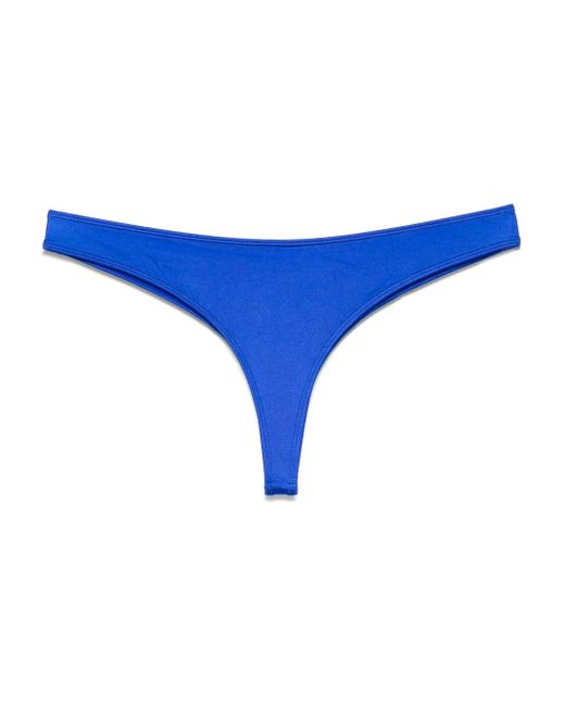 Slip Bikini Glow Modello Perizoma di Maison Close in Blue