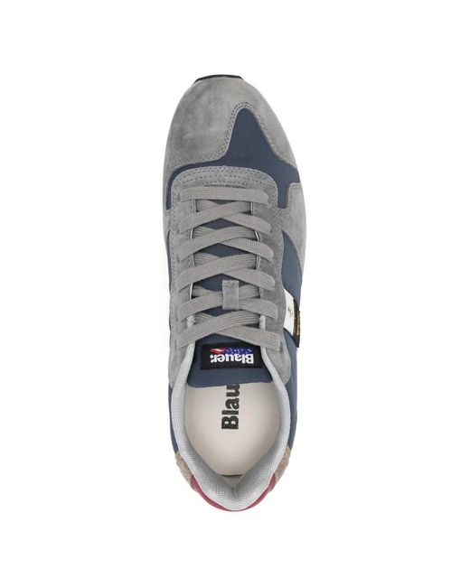 Blauer White Queens01 Sneakers for men