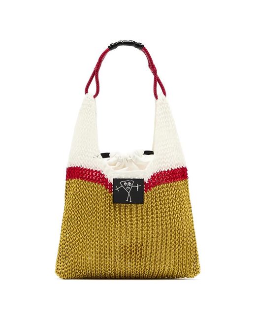 Plan C Yellow Linen Tote Bag