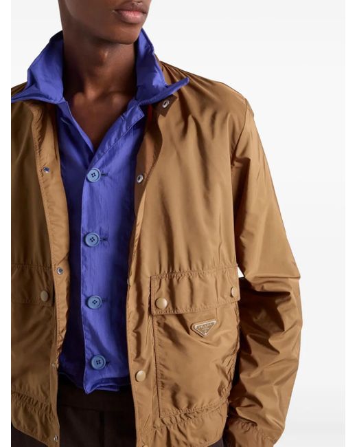 Prada Brown Re-Nylon Jacket for men