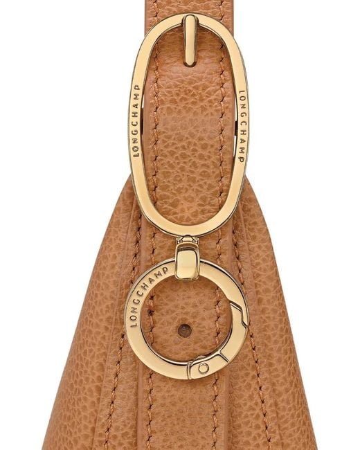 Longchamp Brown Petit Sac À Bandoulière Le Foulonné