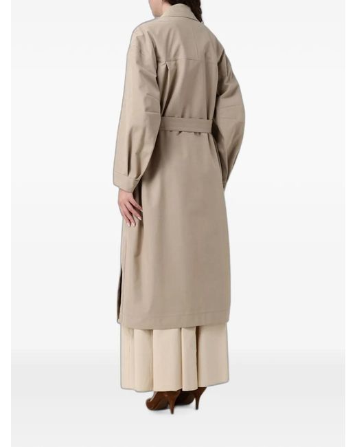 Max Mara Natural Belted Trench Coat