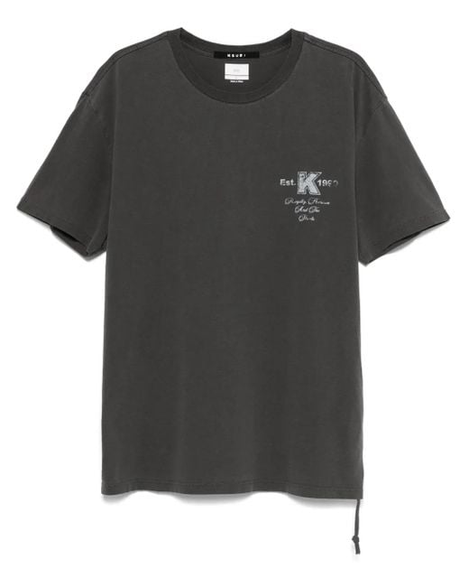 Ksubi Black Lock Up Biggie T-Shirt for men