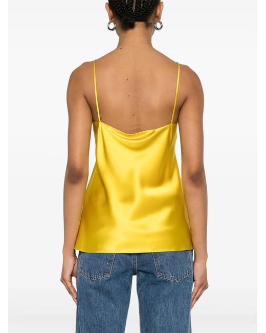 Max Mara Yellow Quassia Top