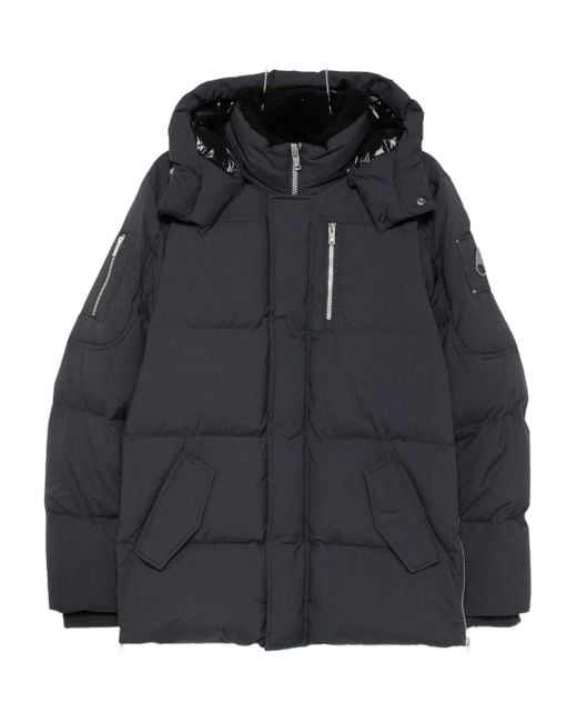 Moose Knuckles Black Everest 3Q Jacket for men