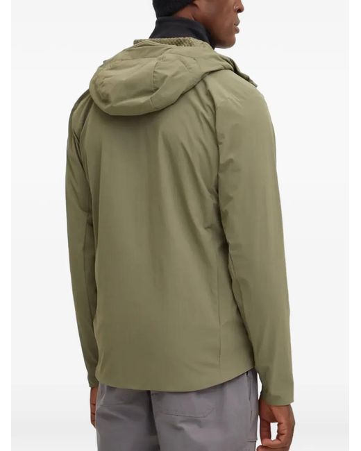 MONTANÉ Green Hooded Zip-Up Jacket for men