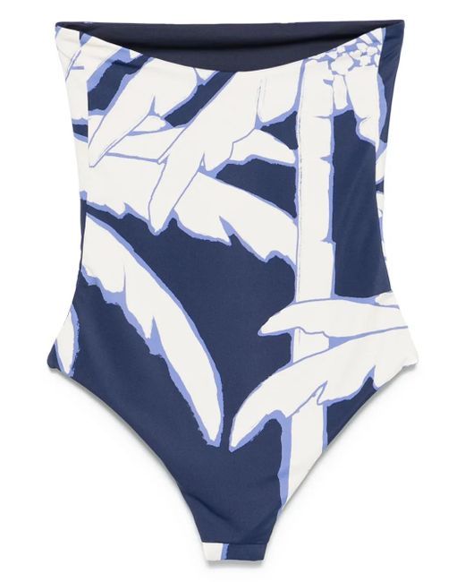 Johanna Ortiz Blue Alta Mar Swimsuit