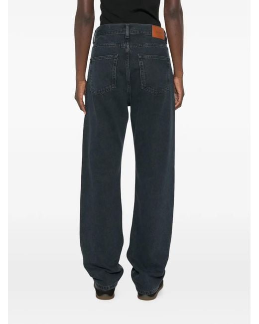 Sandro Blue Belt-Loop Pocket Jeans for men