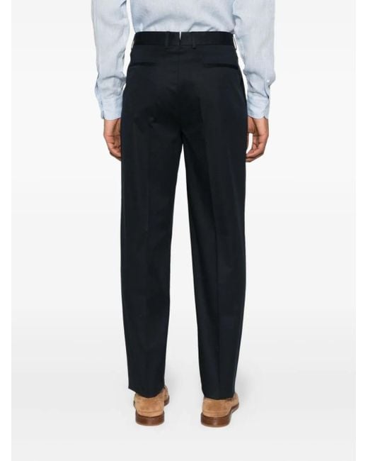 Zegna Black Tailored Trousers for men