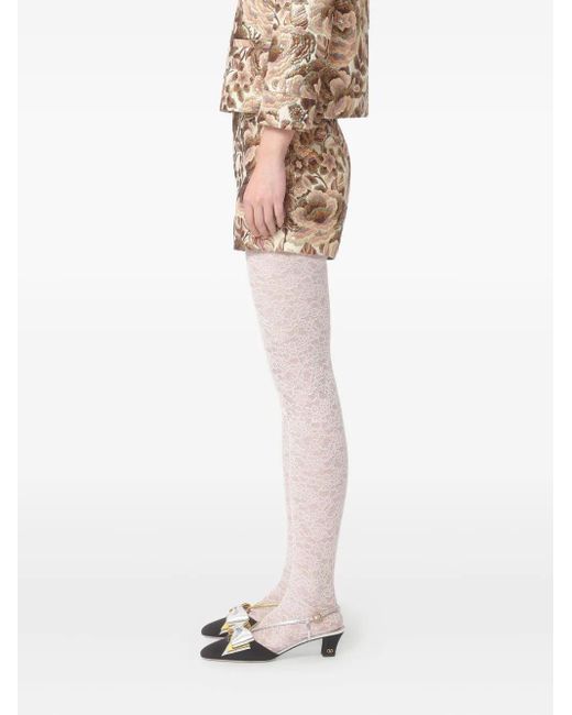 Valentino Garavani フローラル ショートパンツ Natural