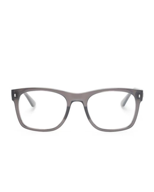 Ray-Ban Gray Square-Frame Glasses