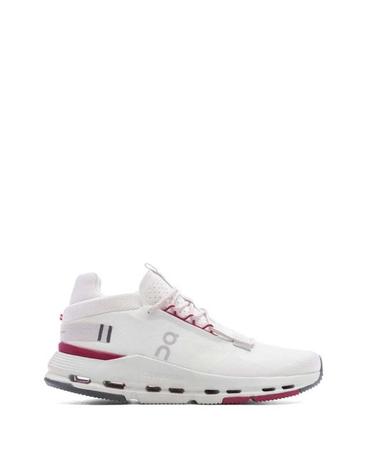 On Shoes White Cloudnova 2 Sneakers for men