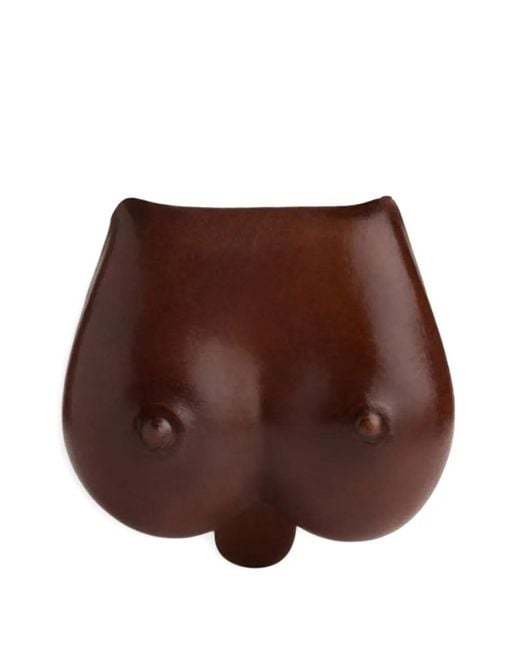 Lemaire Brown Breast Coin Purse