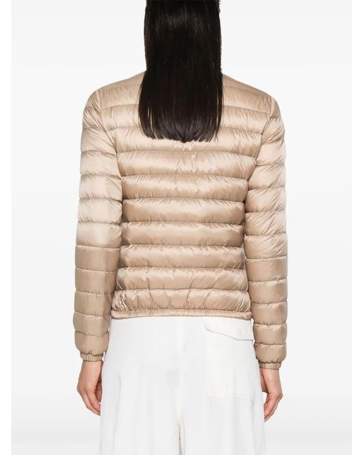 Moncler Lans Donsjack in het Natural