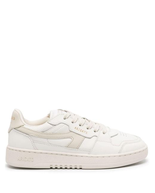 Axel Arigato White Dice-a Leather Sneakers