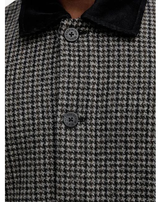 Marc O' Polo Gray Houndstooth Jacket for men