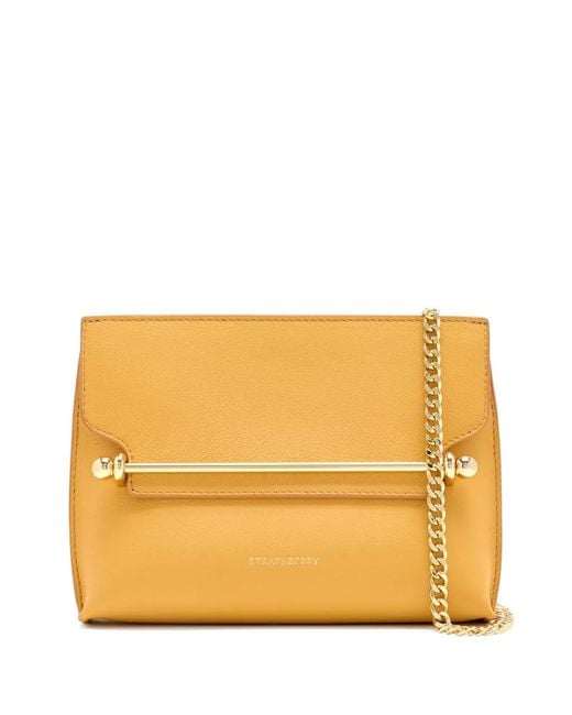 Strathberry Natural Mini Stylish Clutch Bag
