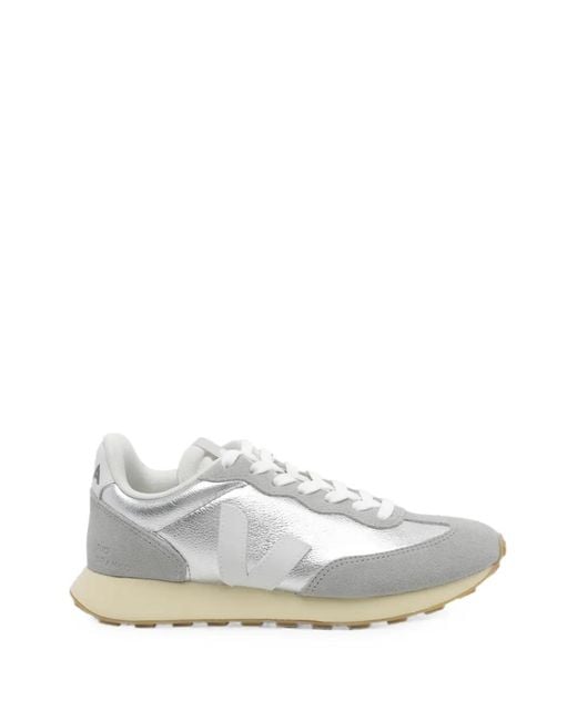 Veja White Rio Branco Ii Leather Oxford Sneakers