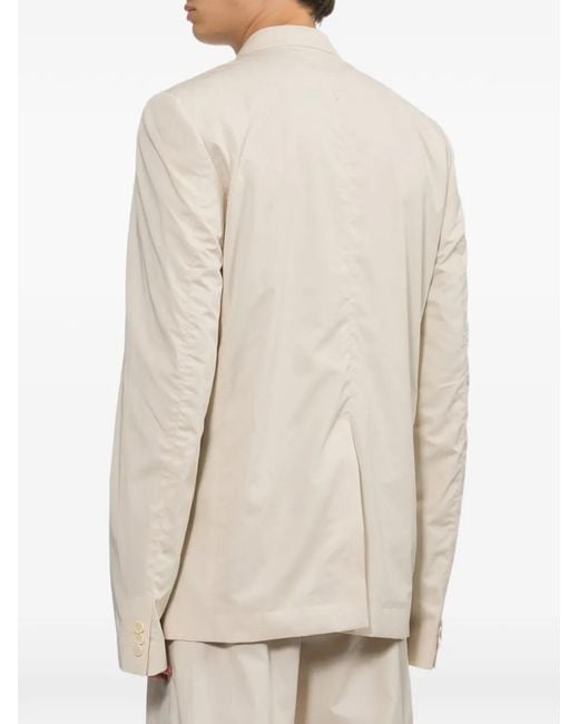 Rier Natural Single-Breasted Blazer for men