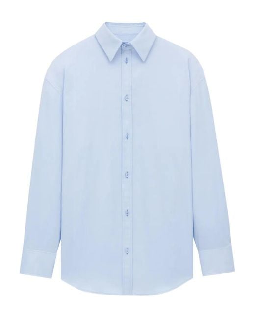 Saint Laurent Blue "Oxford" Cotton Shirt