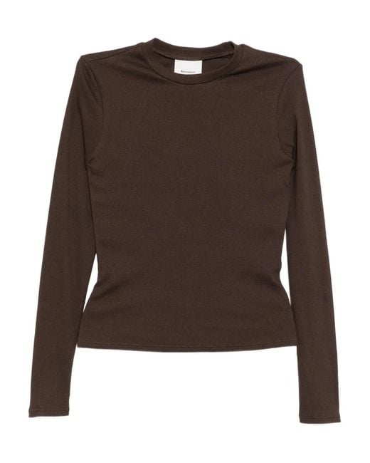 Reformation Brown Davy T-Shirt