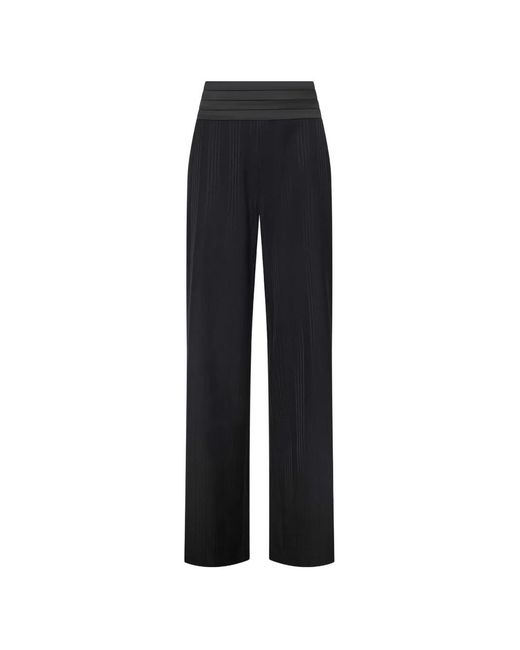 L'Agence Minerva Cummerbund Broek in het Black
