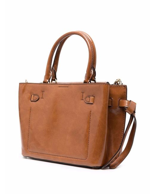 michael kors glossy tote