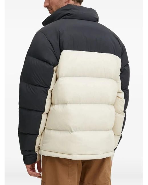 Columbia Black Color-Block Puffer Jacket for men