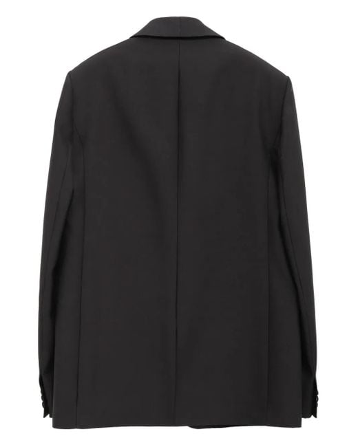 Loewe Black Single-Breasted Blazer for men