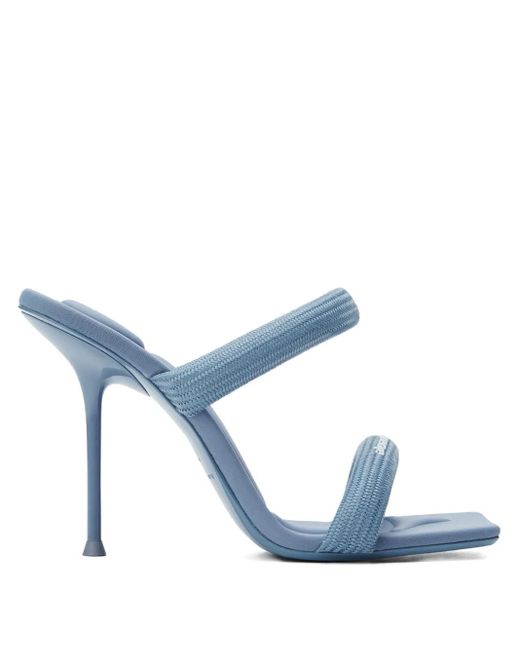 Alexander Wang Blue 105Mm Julie Sandals