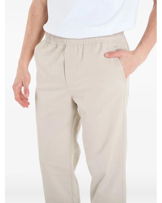 Samsøe & Samsøe Natural Elasticated-Waistband Trousers for men