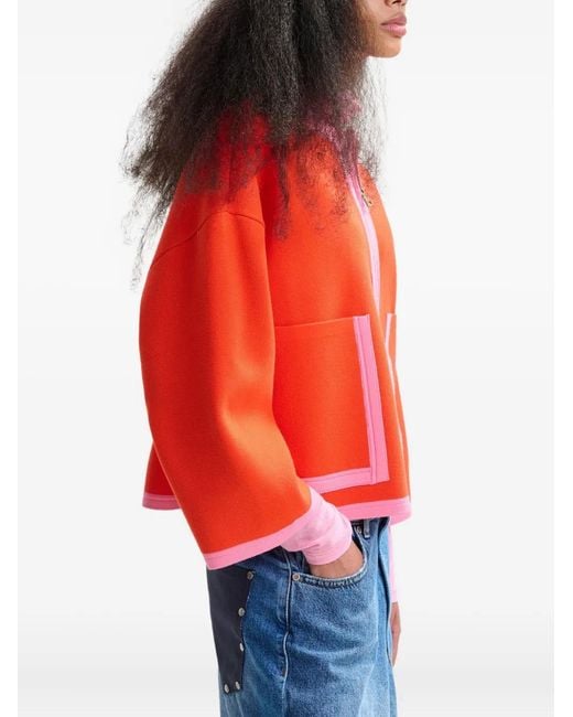 Cardigan Jani di Essentiel Antwerp in Red