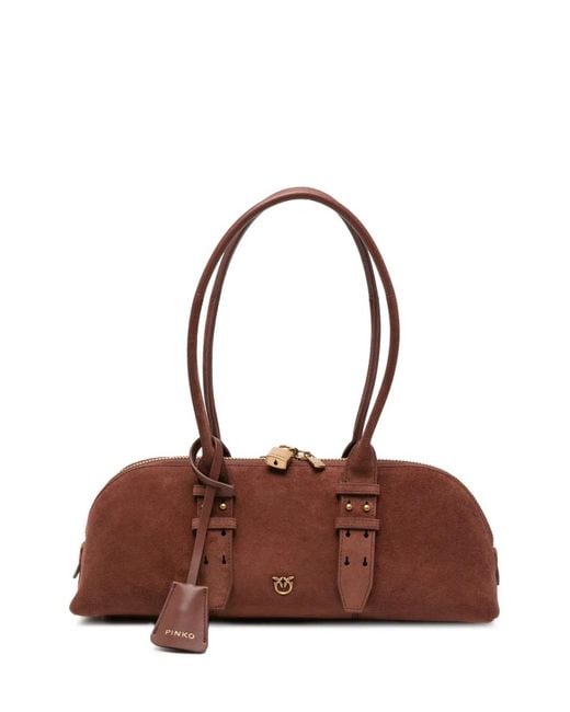 Pinko Brown Escape Horizontal Bag
