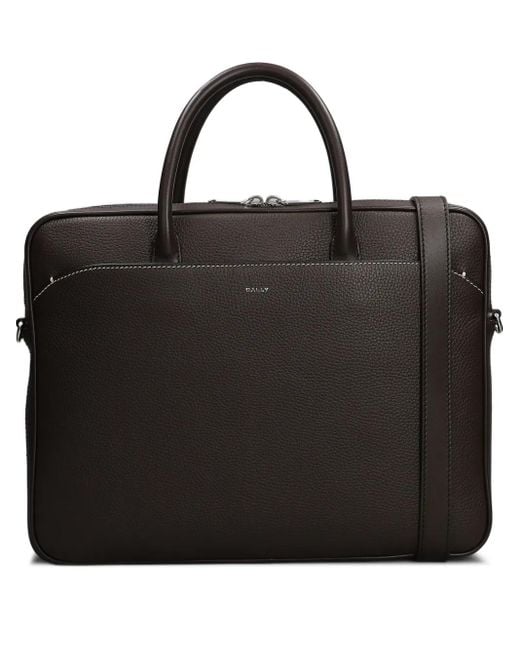 Bally Black Oeden Briefcase for men