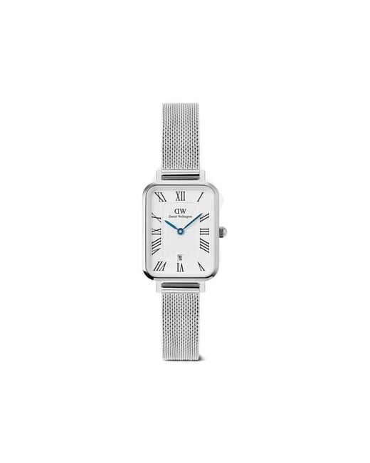Montre Quadro 20 Mm Daniel Wellington en coloris White