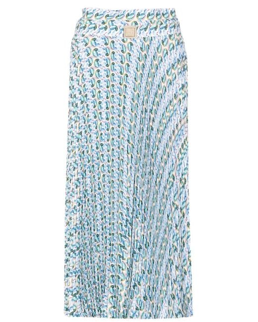 Tory Burch Blue Light Skirt