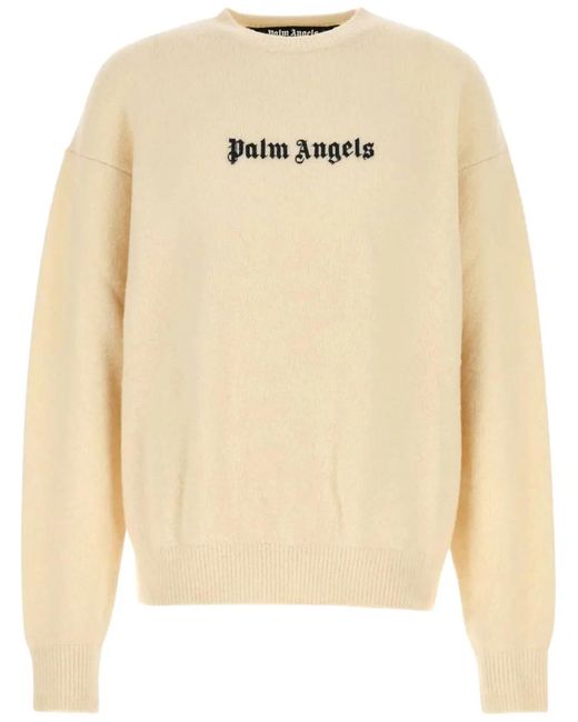 Jersey Con Logo Estampado Palm Angels de hombre de color Natural