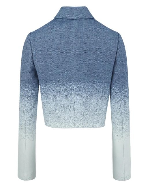 Ports 1961 Blue Cropped Jacket
