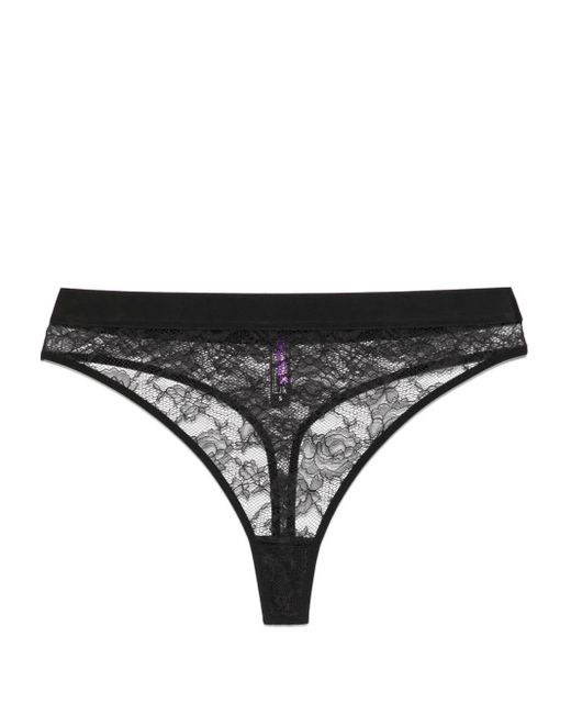 Maison Close Black Flashback Thong