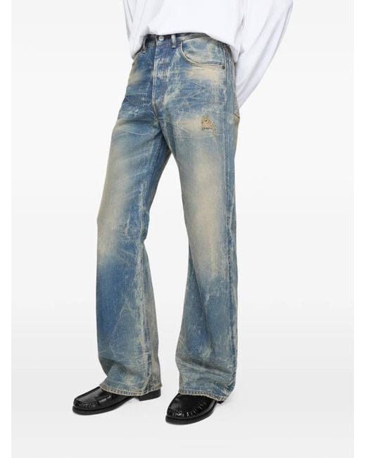 Acne Blue Regular Fit Jeans 2021M for men