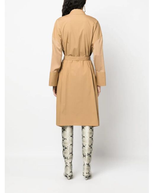Joseph Natural Tied-Waist Cotton Shirtdress