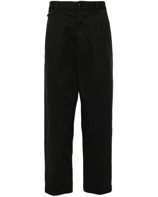 Alex Mill Black High-rise Chino Trousers for men